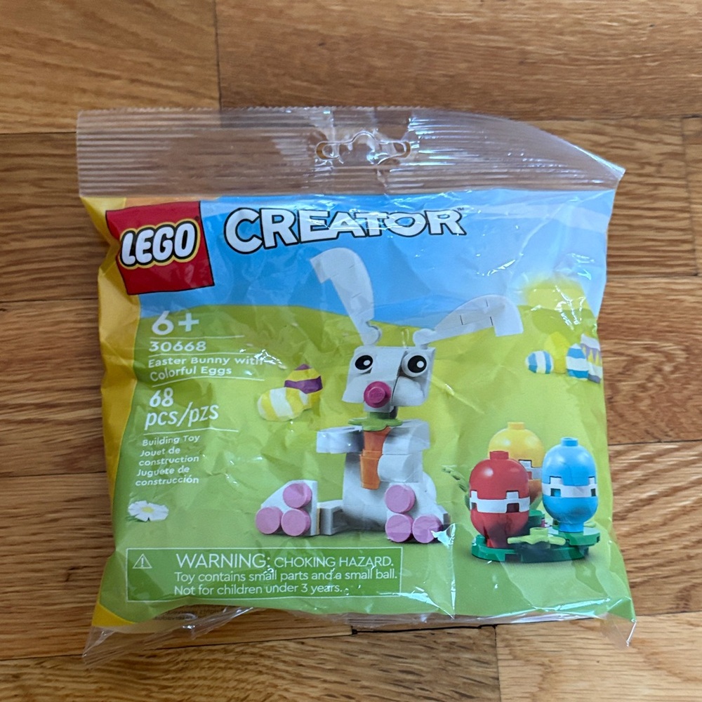 LEGO Creator Easter Bunny Set - White and Pink